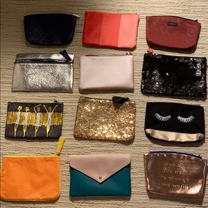 12 Makeup Bags Set